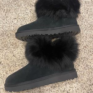 Ugg boots w/fur short snow